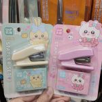 10pcs Mini Cartoon Stapler Set Portable Small Staplers - Image 8