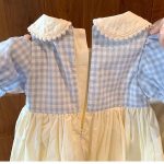 Sweet Puff Sleeve Peter Pan Collar Dress - Image 3