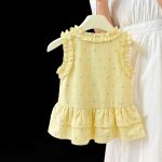 Stylish Summer Baby Girl Vest Dress - Image 9