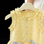 Stylish Summer Baby Girl Vest Dress - Image 7
