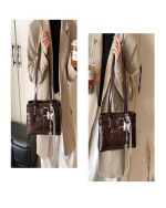 Vintage Luxury Large Capacity Underarm Bag - Image 23