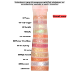 NOVO keyboard fingertip cool eye shadow matte high flash mashed potato texture eye shadow palette - Image 21