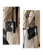 Vintage Luxury Large Capacity Underarm Bag - Image 2