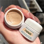 Novo’s Concealer Cream To Cover Spots Non Stick Powder Non Take Off Makeup Sweatproof Concealer Liquid Cover Acne Marks Cover Dark Circles