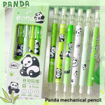 Automatic pencil box with peach dinosaur cartoon high-value movable pencils cute creative press pen - Image 17