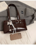 Vintage Luxury Large Capacity Underarm Bag - Image 6