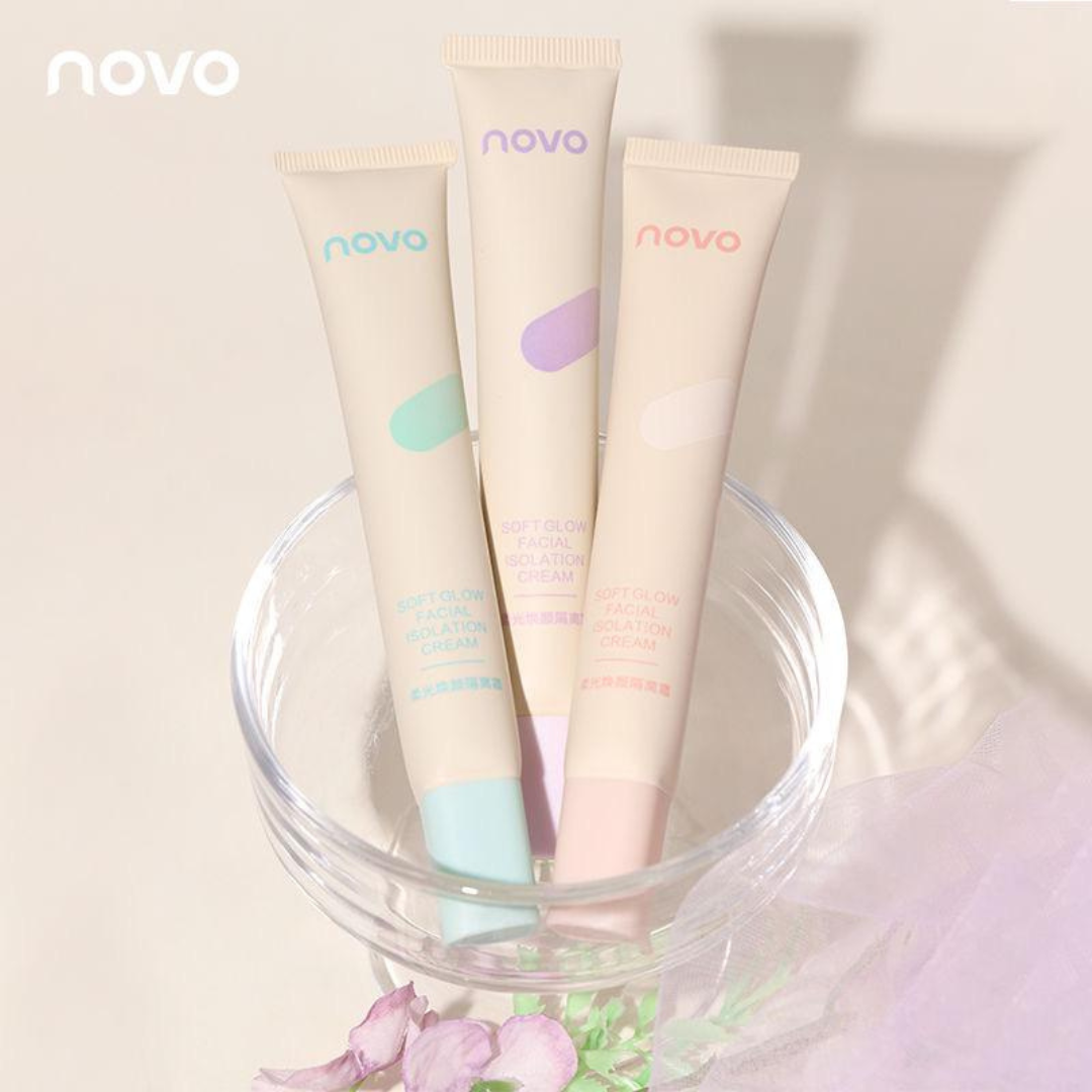 1_04346203-37ba-4e5e-a6cb-33e28cfaed2d NOVO Hydrating Tone-Up Primer - Brightening & Color Correcting Cream - Image 1