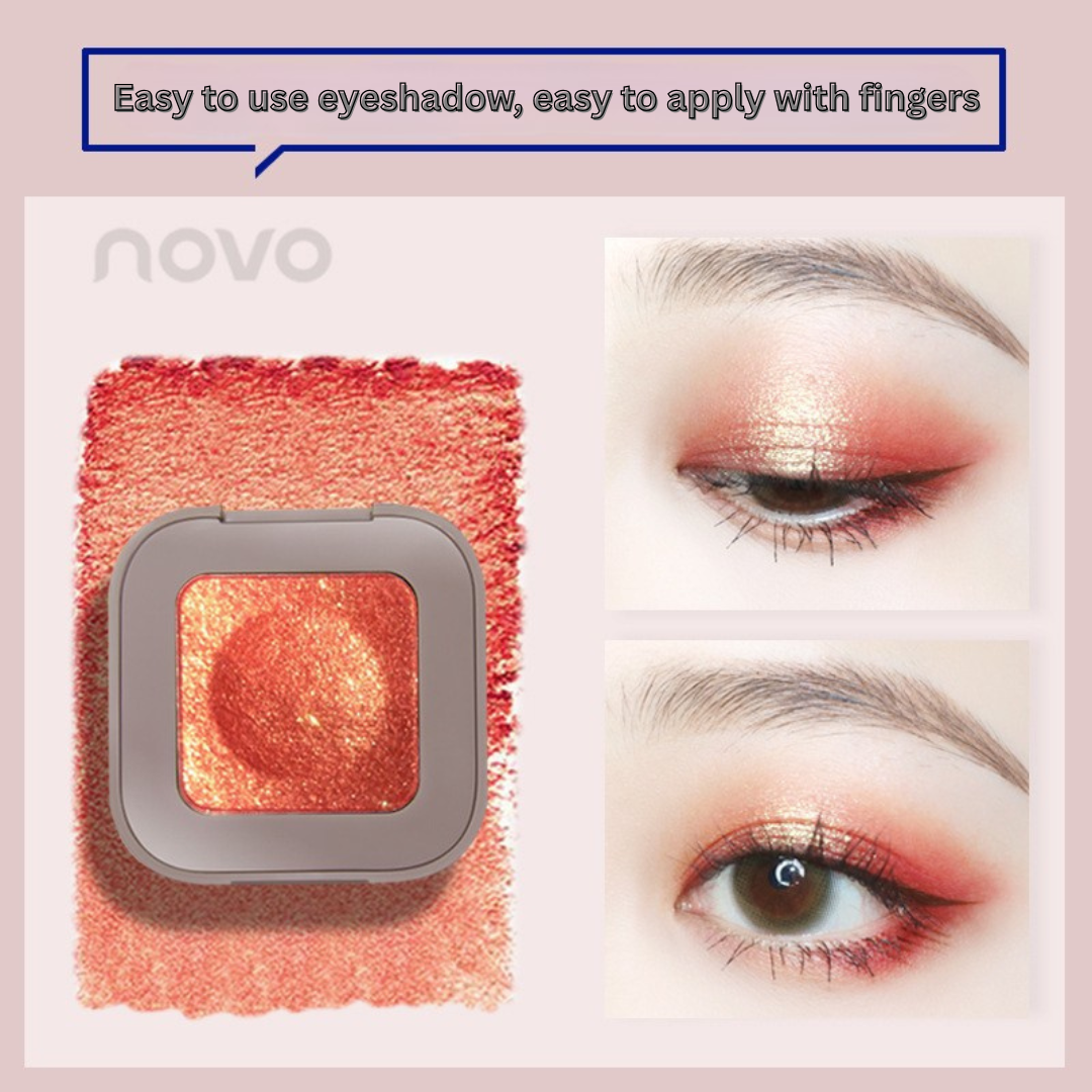 1_0c866b8c-5f17-4c92-a798-2bfa1110817b NOVO keyboard fingertip cool eye shadow matte high flash mashed potato texture eye shadow palette - Image 1