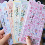 Cute 3D Cartoon Embossed Hollow Stickers Set - Image 9