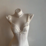 Plus Size Ultra-Thin Lace Minimizing Bra Set – Sexy French Style Lingerie - Image 2
