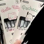 Hello Kitty Liquid Ink Rollerball Pen – High-Quality, Quick-Drying 0.5mm Black Pen, Cute Design for Exams and Writing - Image 6