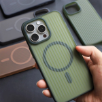 Corrugated Magnetic Phone Case – Convex Grating Protective Cover with MagSafe Compatibility - Image 3