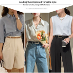 High-End Women’s Genuine Leather Waist Belt – Minimalist Black Fashion Belt for Dress Pants - Image 14