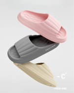 Cloud-Feel EVA Non-Slip Thick Sole Slippers Indoor Outdoor Bathroom Slides - Image 2