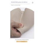 Seamless Light-Gloss Large Cup Push-Up Bra – Soft Underwire, Simple Design - Image 7