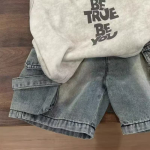 Boys korean style sleeveless vest and denim shorts two piece set - Image 7