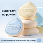 Gudi Marshmallow Cushion Puff – Non-Absorbent Foundation Sponge for Wet & Dry Use