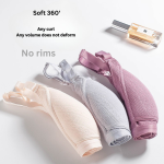 Large Size Nursing Bra – Breathable, Seamless, Front Buckle Feeding Bra with Anti-Sagging Support - Image 2