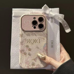 Luxury Leather Quilted Phone Case | Elegant Soft Cover for iPhone - Image 2