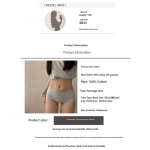 Angharad Seamless Women’s Underwear – Cotton Antibacterial Gusset Mid-Rise Briefs - Image 11