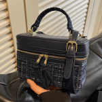 Luxury Red Chain Box Handbag for Women