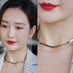 Double Layered Snake Chain Necklace for Women – High-End Gold Titanium Steel Vintage Clavicle Choker - Image 2