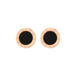 Titanium Steel Roman Numeral Stud Earrings Minimal Luxury Design - Image 7