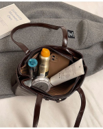 Vintage Luxury Large Capacity Underarm Bag - Image 10