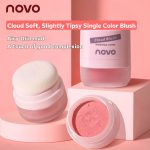 NOVO Monochrome Blush Matte Natural High Light Portable Fine Powder Blush - Image 2