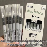 Hello Kitty Liquid Ink Rollerball Pen – High-Quality, Quick-Drying 0.5mm Black Pen, Cute Design for Exams and Writing - Image 9