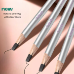 Waterproof Hard Tip Eyebrow Pencil for Natural Hair-Like Brows