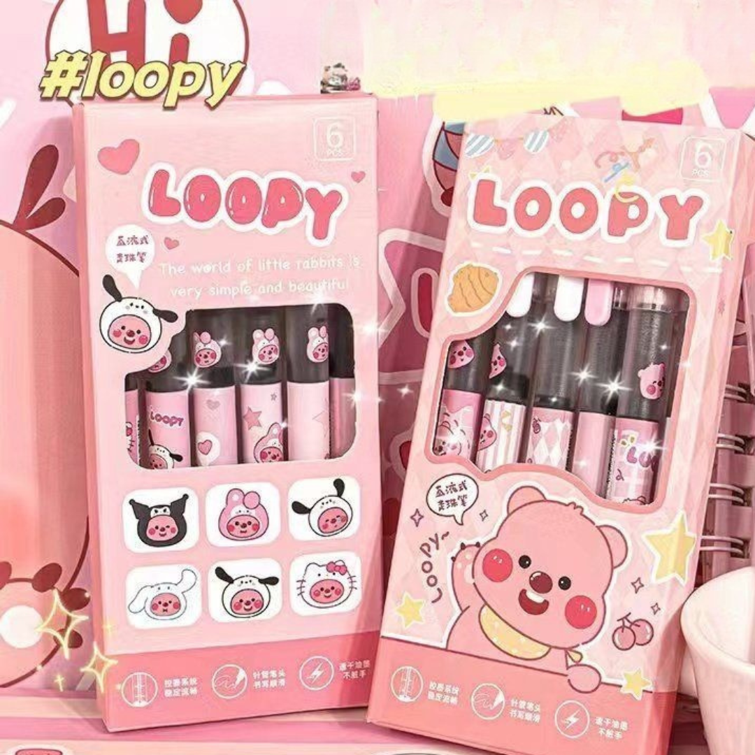 2_35c2b9af-396c-40f6-8144-db9a84e2bc7a Cute Ruby Fast-Drying 0.5mm Rollerball Pen for Students – Smooth Writing, Aesthetic Ins Pen for Exams - Image 1
