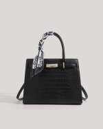 Genuine Leather Top-Handle Mom Handbag for Women - Image 6