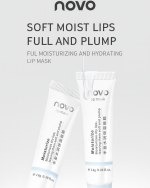 NOVO - Moisturizing Lip Serum & Overnight Lip Mask Hydrating Nourishing Lip Oil Balm - Image 2