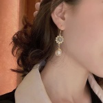 Vintage Retro Hong Kong Style No-Hole Ear Clips | High-End 925 Silver Earrings - Image 2
