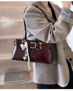 Vintage Luxury Large Capacity Underarm Bag - Image 12