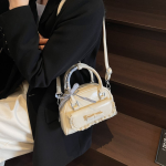 Minimalist Korean Style Small Crossbody Bag for Women – Fashion Handheld Square Purse - Image 2