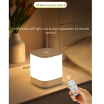 Rechargeable Touch Night Light for Nursing, Eye-Caring Bedside Lamp for Sleep - Image 2