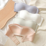 Strapless Tube Top Bra for Women – Thin, Non-Slip, Invisible Chest Wrap with Side Support - Image 2