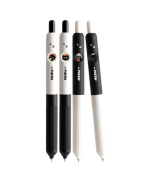 Kaba Bear Face-Changing Click Gel Pen 0.5mm Quick-Dry Black Ink - Image 5