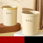 Modern Luxe Aesthetic Trash Can – Large Capacity Home Bin - Image 6