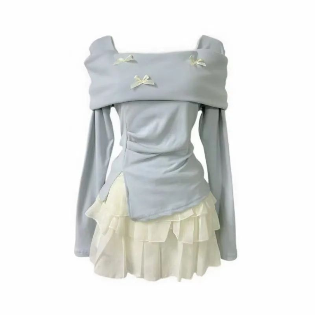 2_b544cb4c-4912-47a9-a387-f265cd92af35 Off-Shoulder Top – Women’s Playful Outfit - Image 1