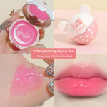 NOVO Sweet Bear Moisturizing Lip Mask – Hydrates, Softens, Reduces Lip Lines, Lipstick Primer - Image 2