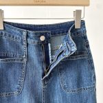 White High-Waist Wide-Leg Jeans – Loose Straight Stretch Denim Pants for Women - Image 7