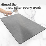 Vintage Quick-Dry Diatomaceous Earth Bath Mat – Absorbent Non-Slip Bathroom Rug. - Image 5
