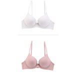 Seamless Light-Gloss Large Cup Push-Up Bra – Soft Underwire, Simple Design - Image 9