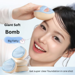 Gudi Marshmallow Cushion Puff – Non-Absorbent Foundation Sponge for Wet & Dry Use - Image 3