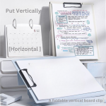 TruColor Stand-Up A4 Clipboard - Student Writing Pad, Exam Board, Office Document Holder - Image 5