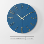 Trendy Minimalist Wall Clock - Creative Quartz Clock for Living Room, Modern Home Decor - Image 3