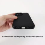 Minimalist Black Anti-Slip Phone Case – Full Protective Shockproof Cover - Image 7